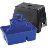 DURA TOTE STOOL/CAJA GROMMING CON ESCALON