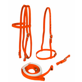 JACKS RIENDAS BRIDA Y CABEZADA DE CARRERA ( RACE BRIDLE SET)