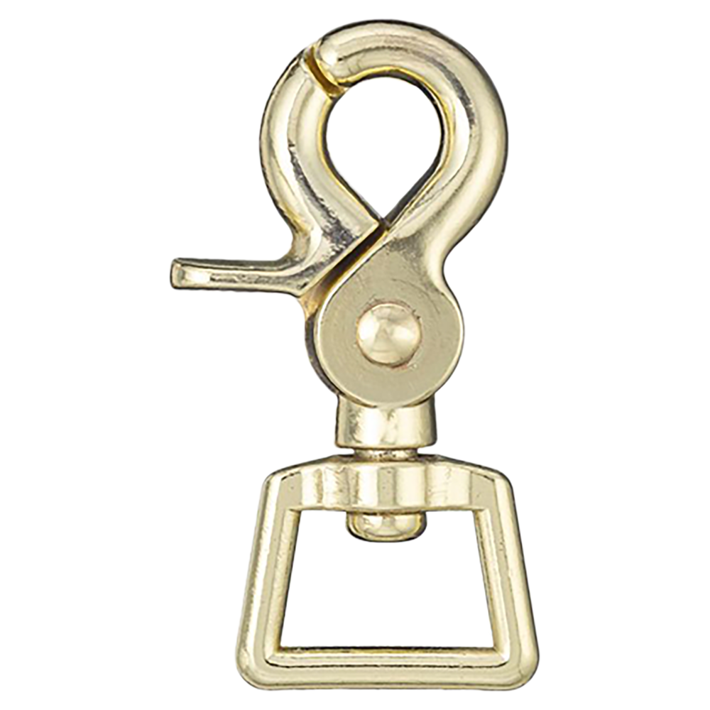 TOUGH 1 BANDOLA DE TIJERA GIRATORIO DE LATON CHAPADO EN ACERO 3/4''