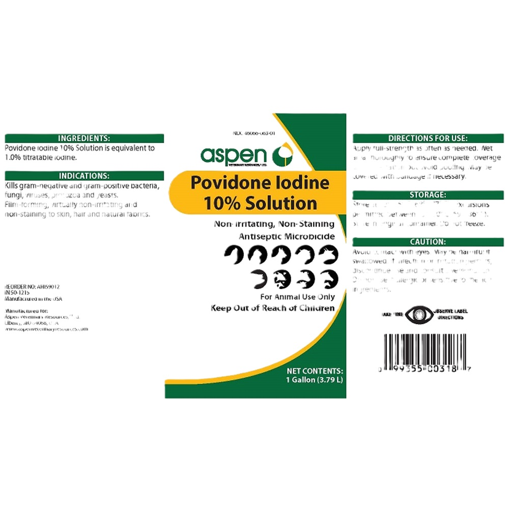 POVIDONE IODINE SOLUTION 10% GALON