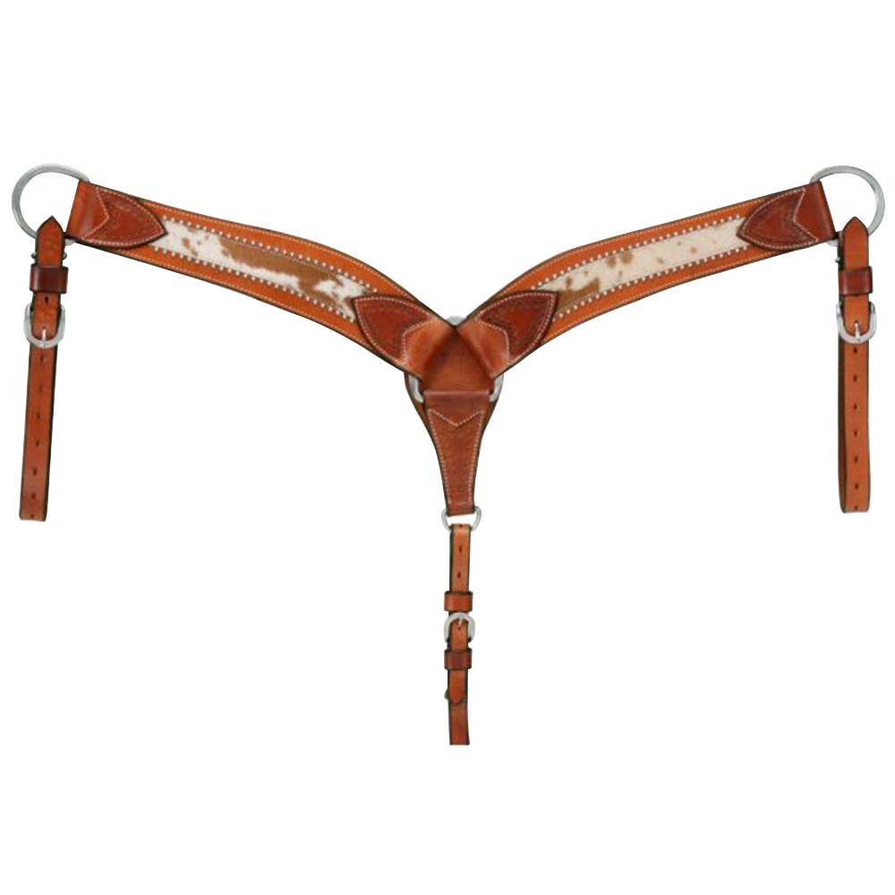 TOUGH 1 PECHERA CON DETALLES DE PELO MANCHADO ROYAL KING (CAFE MIEL)