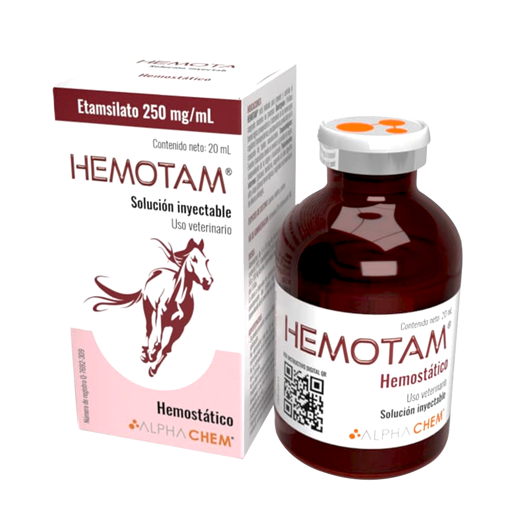 HEMOTAM SOLUCION INYECTABLE 20 ML (ETAMSILATO 250 mg/ml)