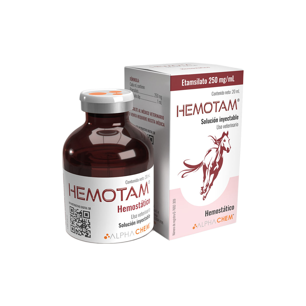 HEMOTAM SOLUCION INYECTABLE 20 ML (ETAMSILATO 250 mg/ml)