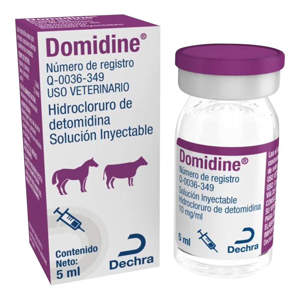 DOMIDINE 5 ML (HIDROCLORURO DE DETOMIDINA 10 mg/ml)