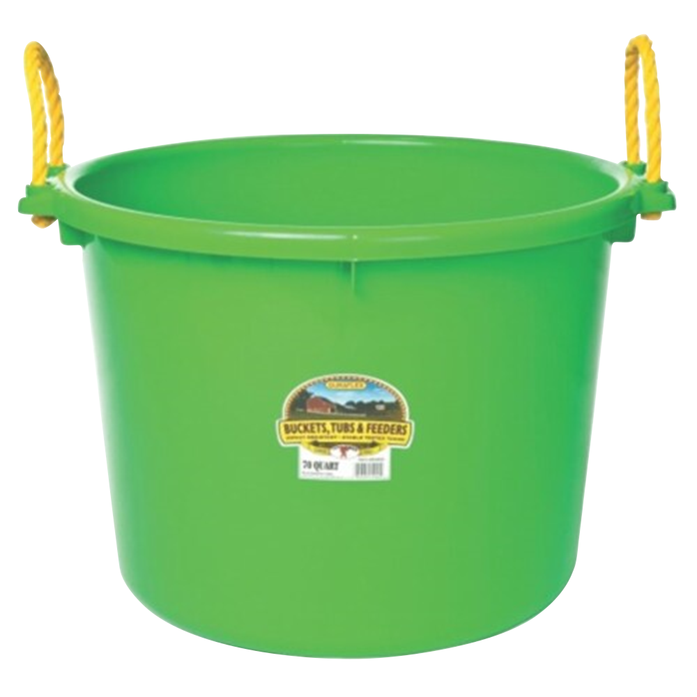 TINA PARA PASOJOS DE 70 QTS/ 70 QTS MUCK TUB LIME GREEN (PSB70LIMEGREEN)