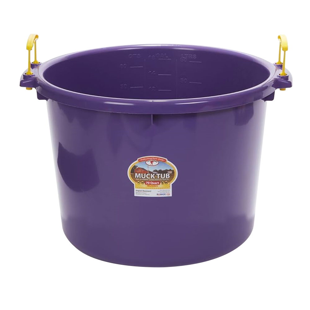 TINA PARA PASOJOS DE 70 QTS/ 70 QTS MUCK TUB PURPLE (PSB70PURPLE)