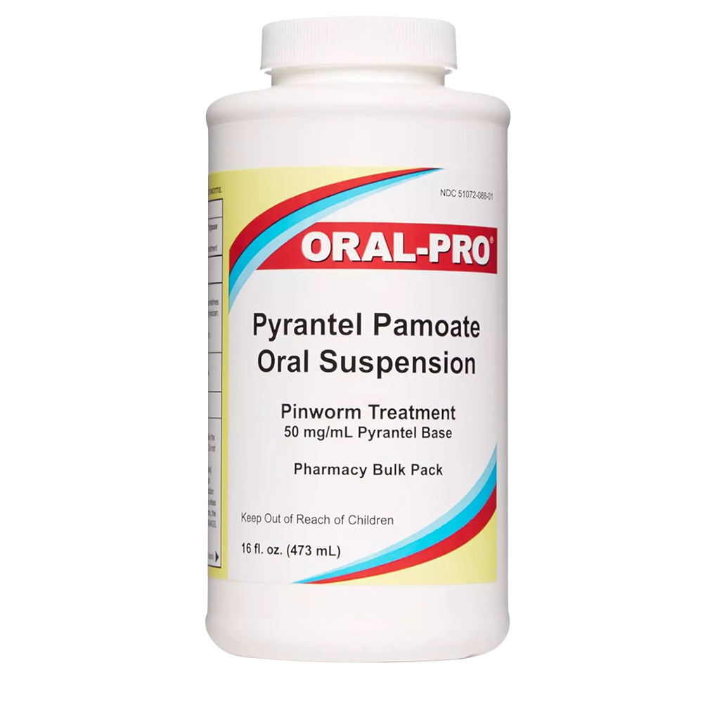 ORAL- PRO PYRANTEL PAMOATE SUSPENSION (PYRANTEL BASE 50 MG/ML) 16 ONZAS