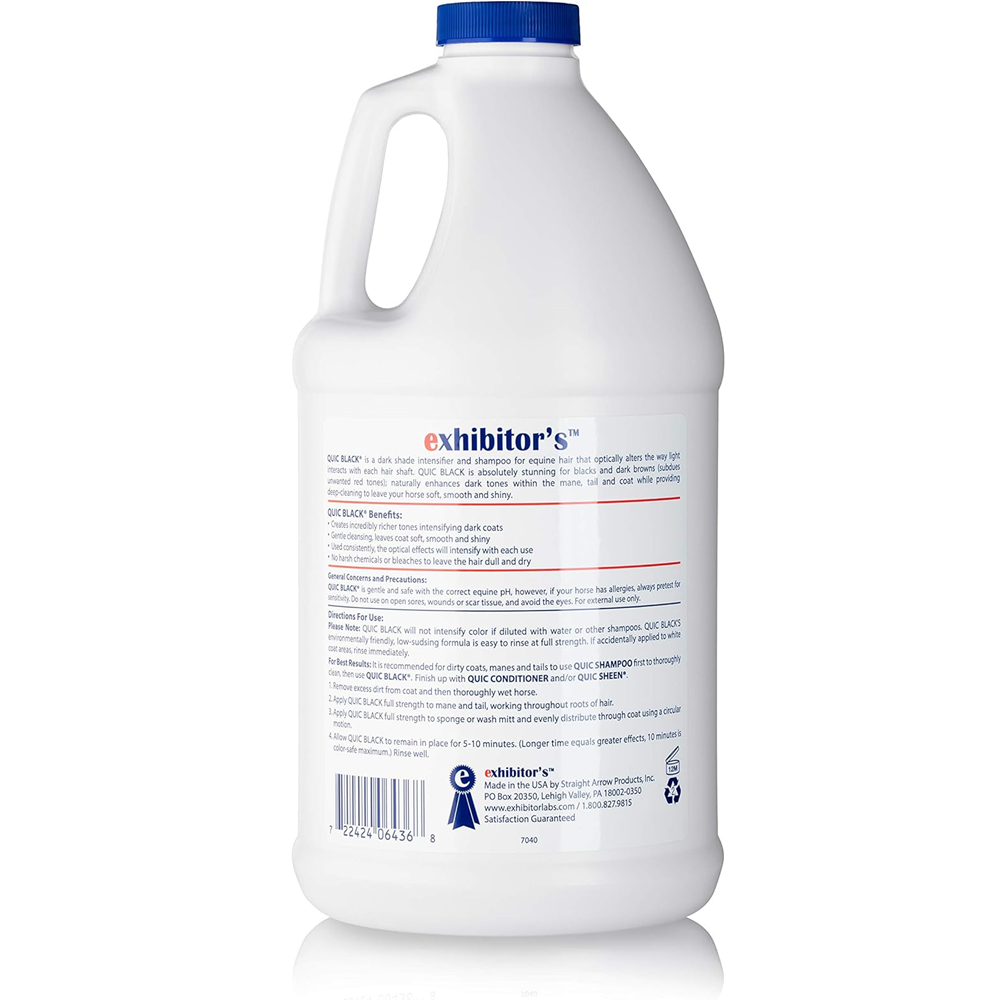 EXHIBITORS QUIC BLACK SHAMPOO