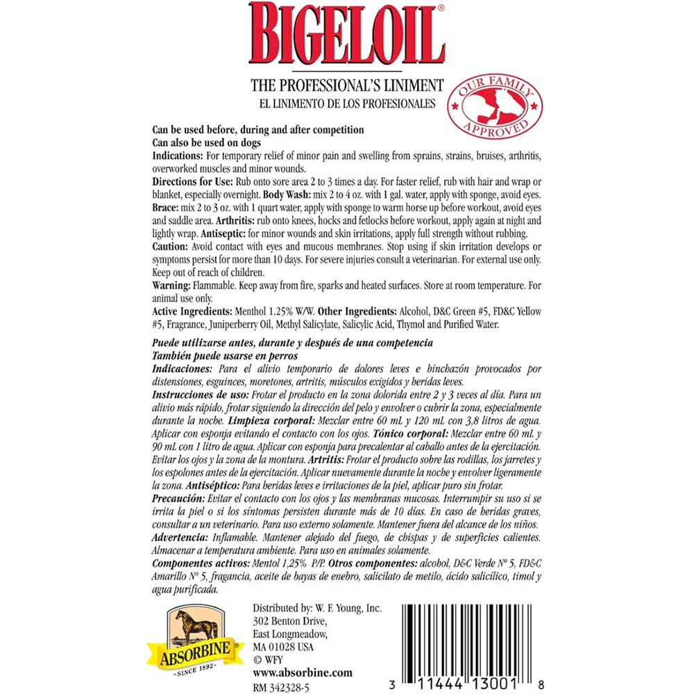 BIGELOIL LINIMENT GALON