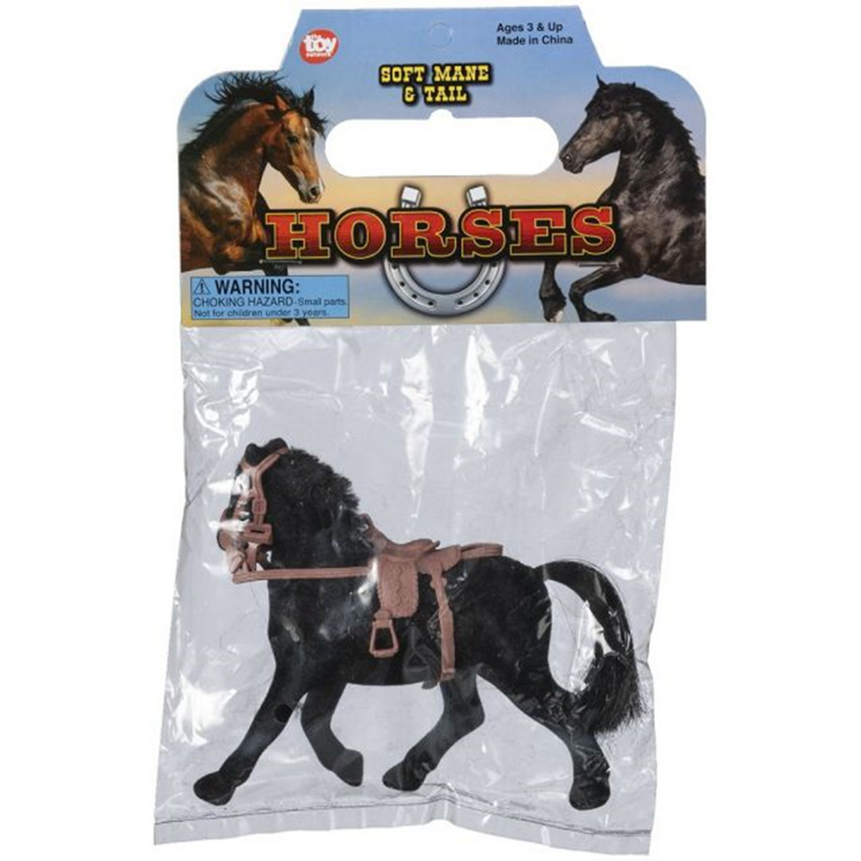 JUGUETE DE CABALLOS ATERCIOPELADO