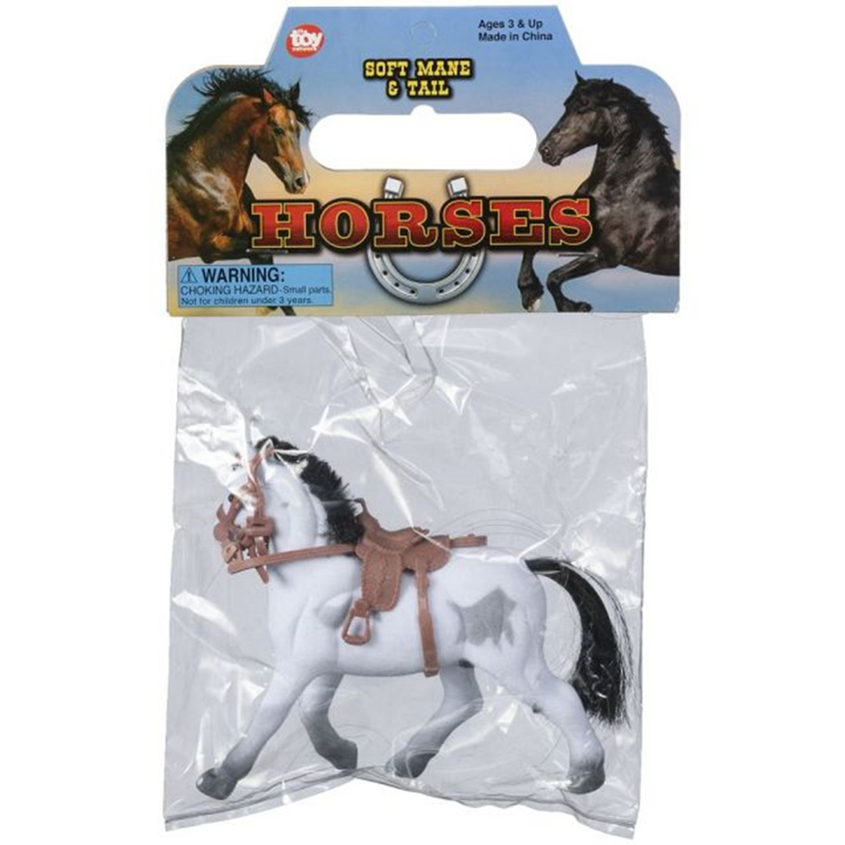 JUGUETE DE CABALLOS ATERCIOPELADO