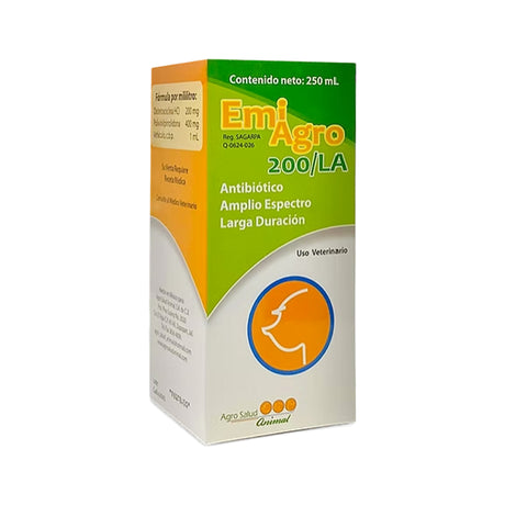 EMI AGRO 200/LA (OXITETRACICLINA 200 MG Y POLIVINILPIRROLIDONA 400MG)