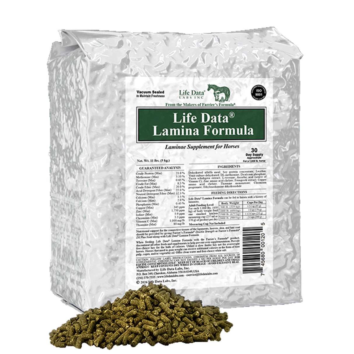 LIFE DATA LAMINA FORMULA 11 LBS (BOLSA)