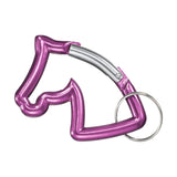 LLAVERO MOSQUETÓN FORMA CABEZA CABALLO