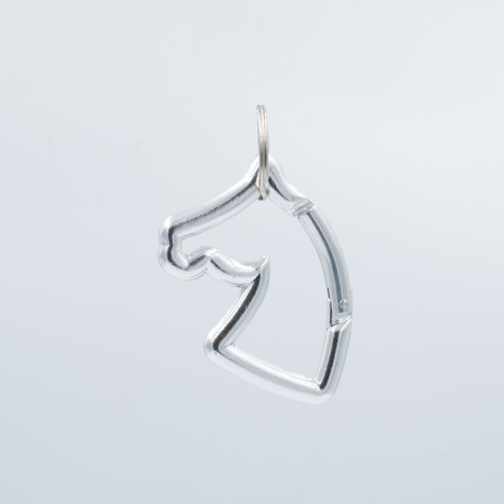 LLAVERO MOSQUETÓN FORMA CABEZA CABALLO