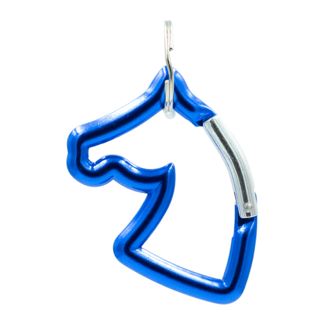 LLAVERO MOSQUETÓN FORMA CABEZA CABALLO