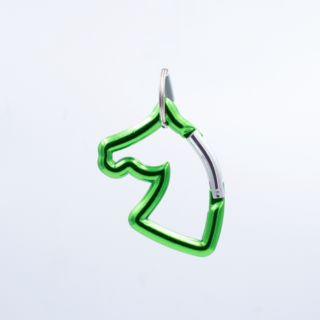 LLAVERO MOSQUETÓN FORMA CABEZA CABALLO