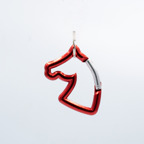 LLAVERO MOSQUETÓN FORMA CABEZA CABALLO