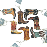LLAVERO DE BOTA VAQUERA COLORES VARIADOS