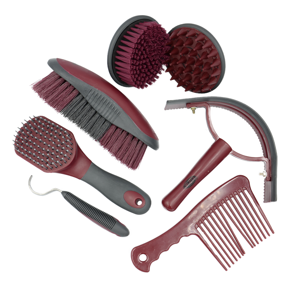 WEAVER KIT DE GROOMING CON 7 CEPILLOS VARIADOS