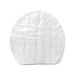 Almohadilla Animalintex precortada en forma de casco, extendida sobre fondo blanco
