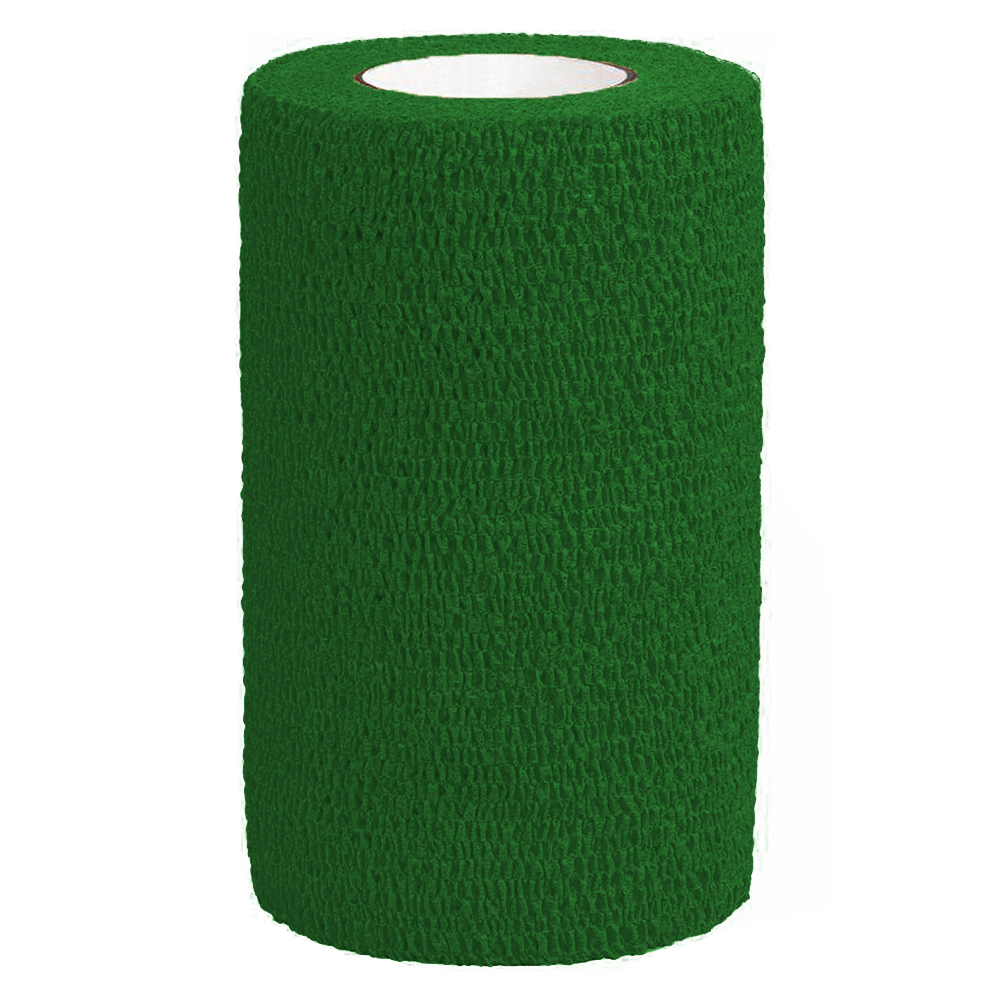 FLEXWRAP E-Z TEAR BANDAGE 4" HUNTER GREEN (ASPEN)