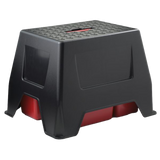 DURA TOTE STOOL/CAJA GROMMING CON ESCALON