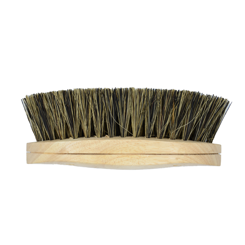 CEPILLO LEGENDS DE FIBRA UNION ASEO PESADO PARTE POSTERIOR CURVADA GRIS