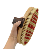 CEPILLO LEGENDS CORPORAL ESTILO INGLES C CRIN DE CABALLO (ESTAMPADO A CUADROS)