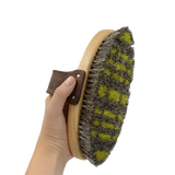 CEPILLO LEGENDS CORPORAL ESTILO INGLES C CRIN DE CABALLO (ESTAMPADO A CUADROS)