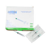 JERINGA ESTERIL AMBIDERM (10 ml LL Aguja 20 x 1 1/4 Caja con 100)