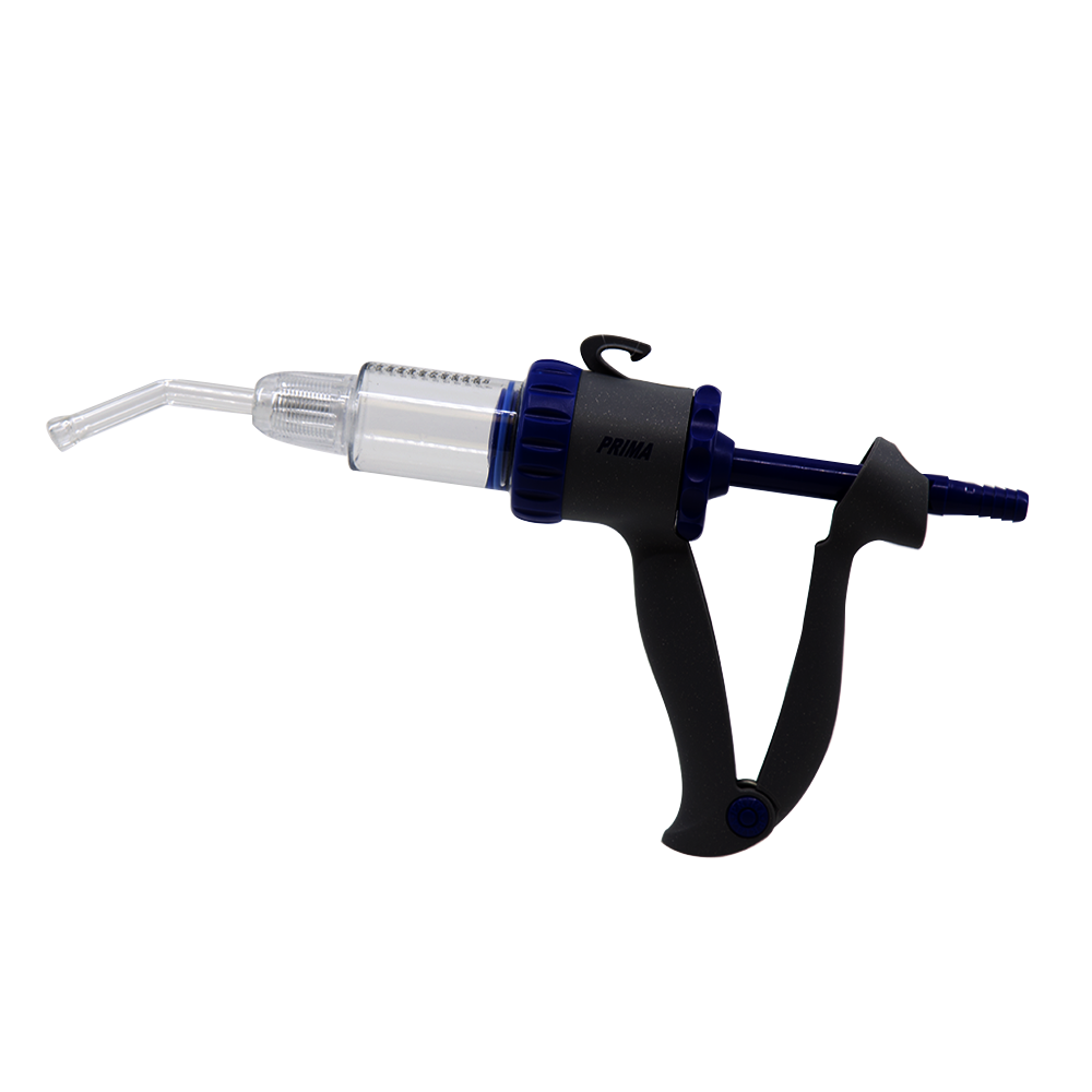 JERINGA PRIMA POUR-ON/DRENCHERS CON BOQUILLA ESTANDAR Y ESPIGA PARA MANGUERA DE 12 MM (50 CC)