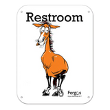 SEÑALAMIENTOS PARA CABALLERIZAS (BAÑOS) 8.5" X 11"