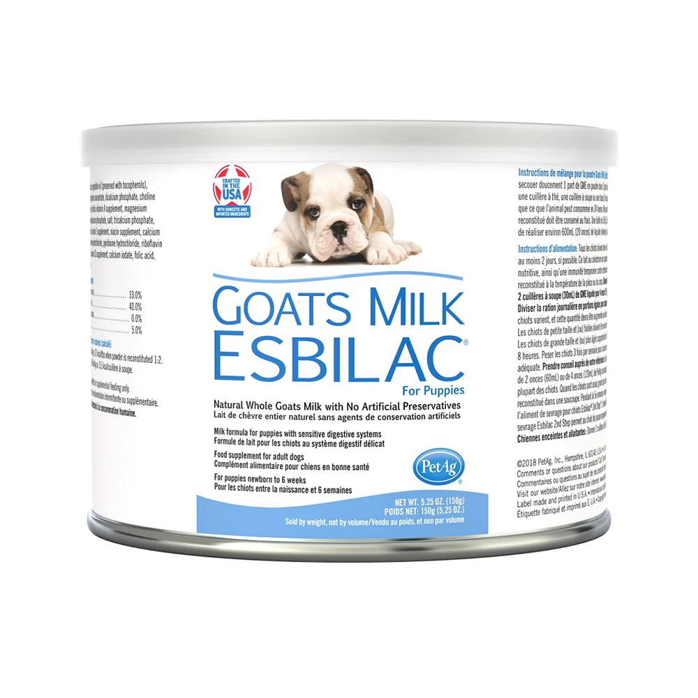 LECHE DE CABRA ESBILAC EN POLVO PARA CACHORROS 150 GRMS