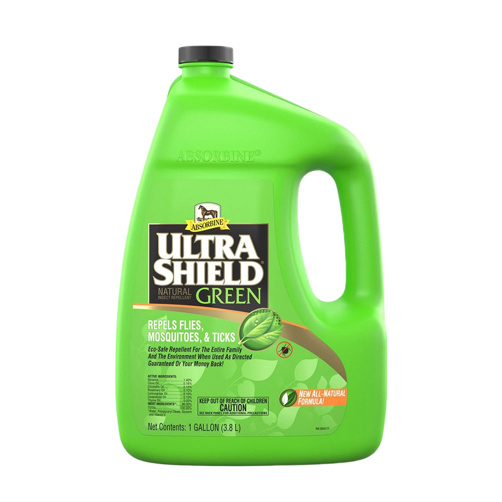 ULTRASHIELD GREEN INSECTICIDA Y REPELENTE ABSORBINE GALON