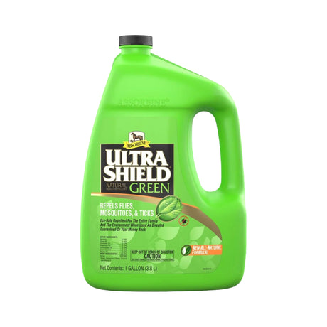 Garrafa de un galón de UltraShield Green de Absorbine, presentación de 128 onzas