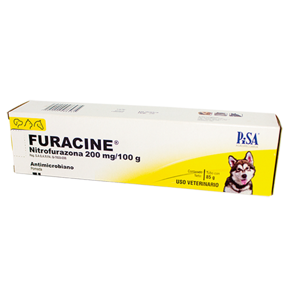 FURACINE TUBO 85 GRAMOS (NITROFURAZONA 2 mg/1 gr)