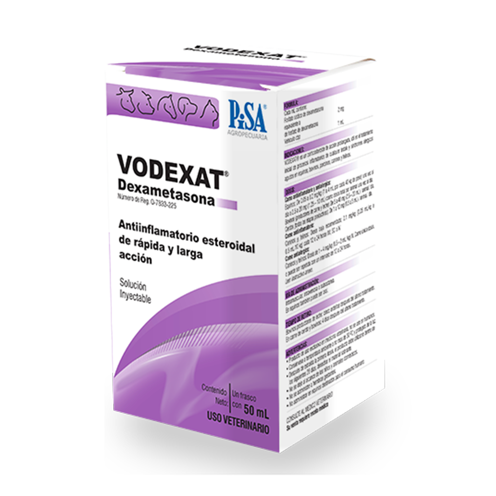VODEXAT FRASCO CON 50 ML (DEXAMETASONA 2 mg/ml)