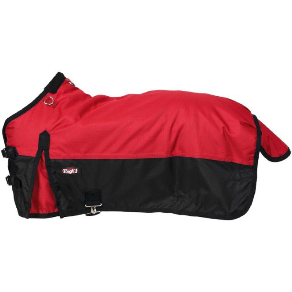 TOUGH 1 600D MANTA IMPERMEABLE PARA POTRO TAMAÑO CHICO ROJO
