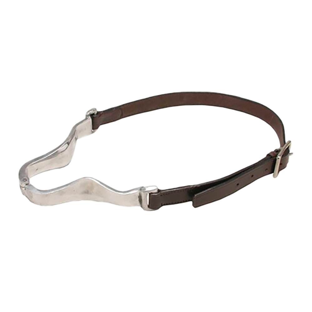 TOUGH 1 COLLAR TRAGA AIRE DE CUERO CON BISAGRA DE ALUMNINIO