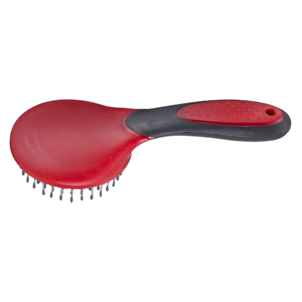 TOUGH 1 CEPILLO CON AGARRE PARA CRIN Y COLA (ROJO)