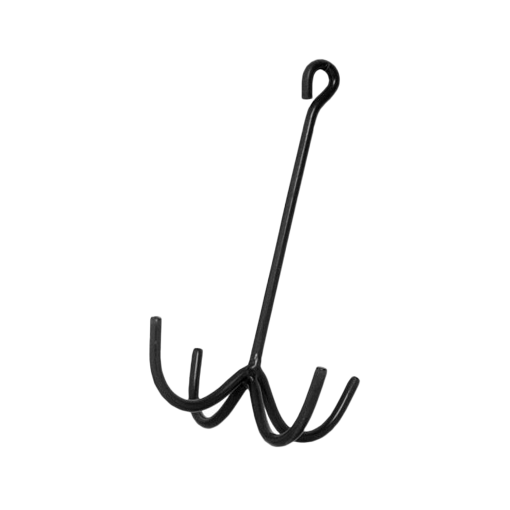 TOUGH 1 GANCHO PARA ORGANIZAR BRIDAS DE CUATRO PUNTAS (NEGRO)