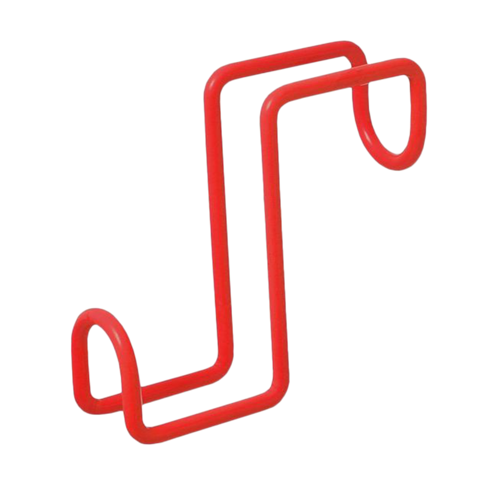 TOUGH 1 GANCHO PARA ORGANIZAR BRIDAS PORTATIL 4'' (ROJO)