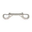 TOUGH 1 BANDOLA DOBLE DE ACERO NIQUELADO 4''