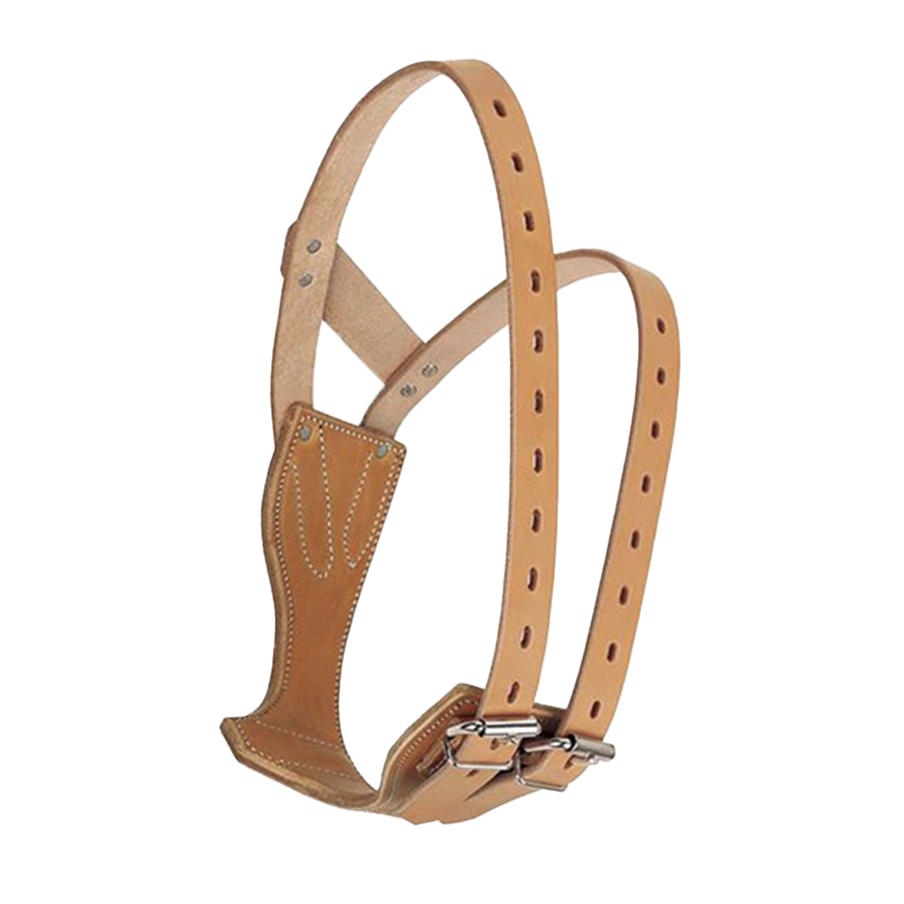 WEAVER COLLAR TRAGA AIRE DE CUERO CHICO (CAFE CLARO)