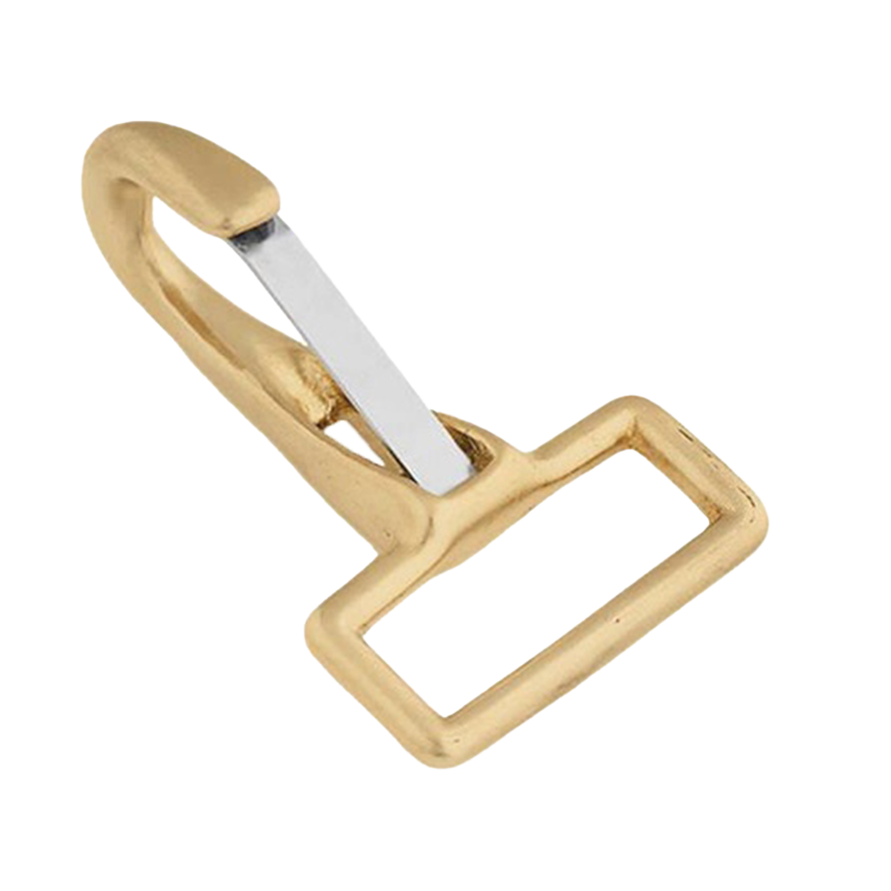 WEAVER BANDOLA CON OJO FIJO Y RESORTE 1'' 200 (LATON MACIZO)