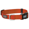 COLLAR PARA PERROS SNAP-N-GO AJUSTABLE DE NYLON (GRANDE) (NARANJA)