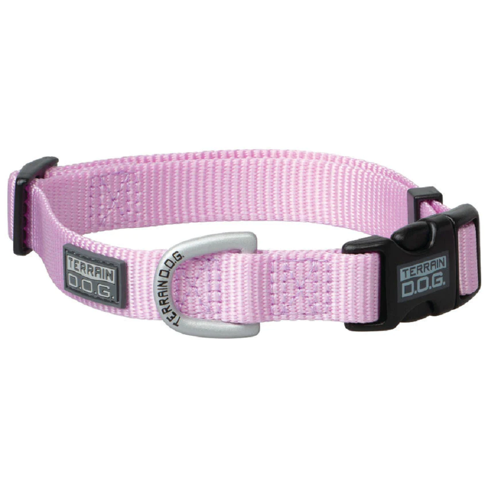 COLLAR PARA PERROS SNAP-N-GO AJUSTABLE DE NYLON (SMALL)(LAVANDA)