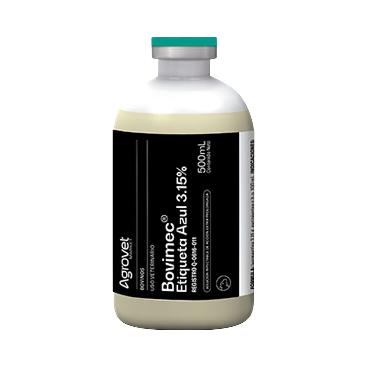 BOVIMEC ETIQUETA AZUL 3.15% 500 ML SOLUCION INYECTABLE (IVERMECTINA 3.5%)