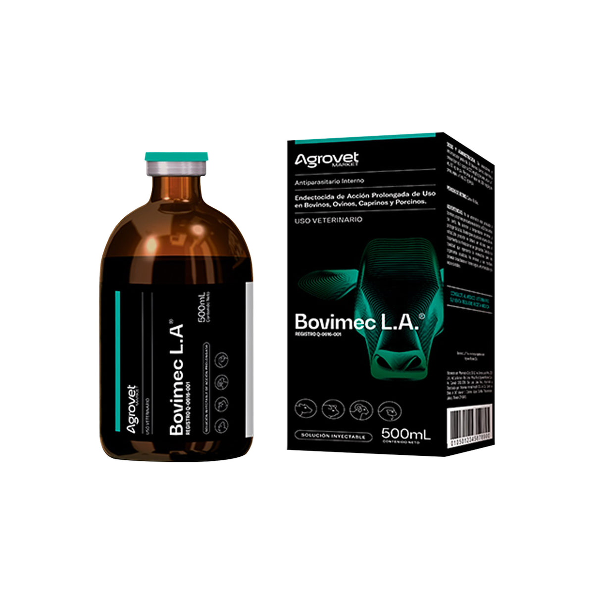BOVIMEC L/A 500 ML SOLUCION INYECTABLE (IVERMECTINA 1%)